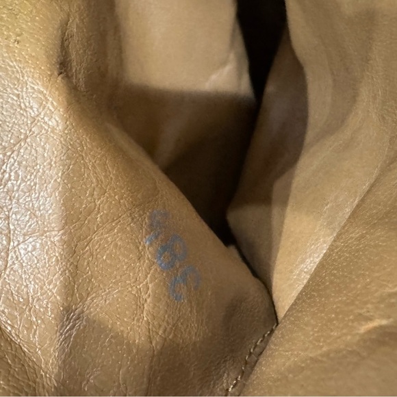 See by Chloe’ suede ruched slouchy tie lace chunky heel ankle boot ❤️ - Picture 5 of 12